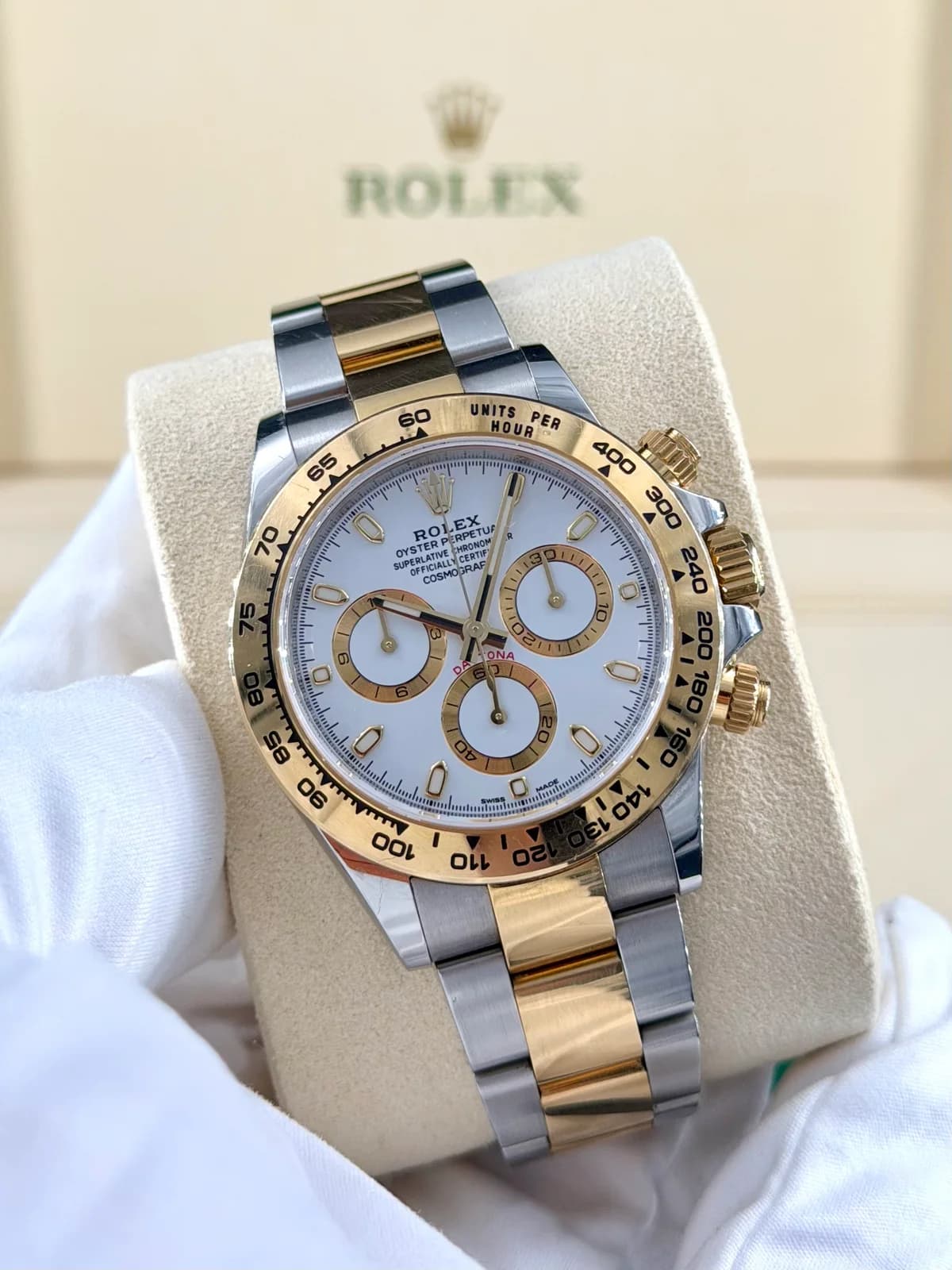 Rolex Daytona Bicolor GelbGold 279XR165